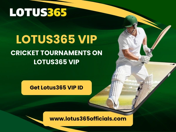 Cricket Tournaments on Lotus365 VIP