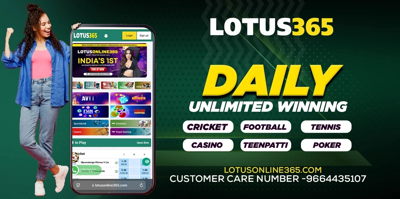 lotus365 sports winner banner