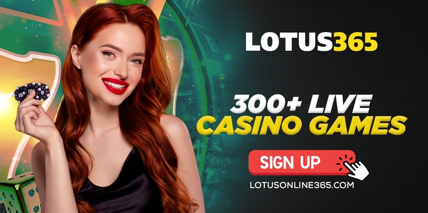 lotus365 casino games banner