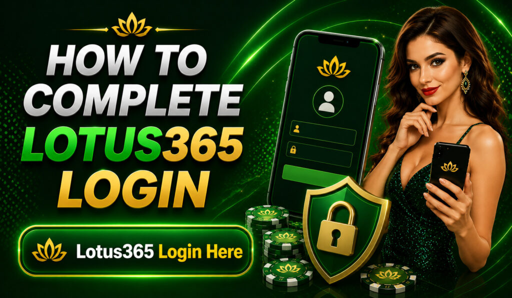 How to Complete Lotus365 Login