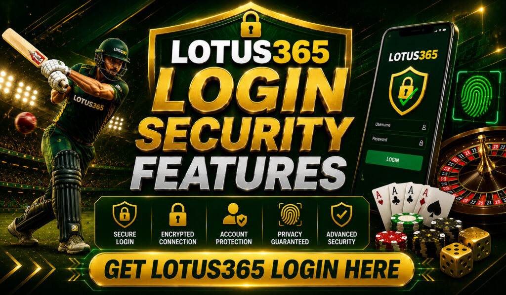 Lotus365 Login Security Features