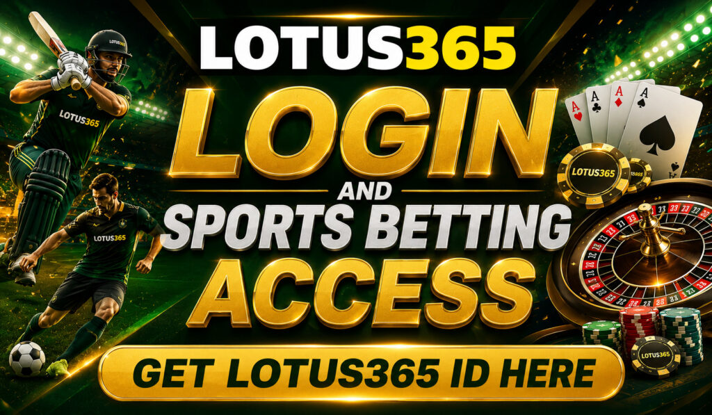 Lotus365 Login and Sports Betting Access