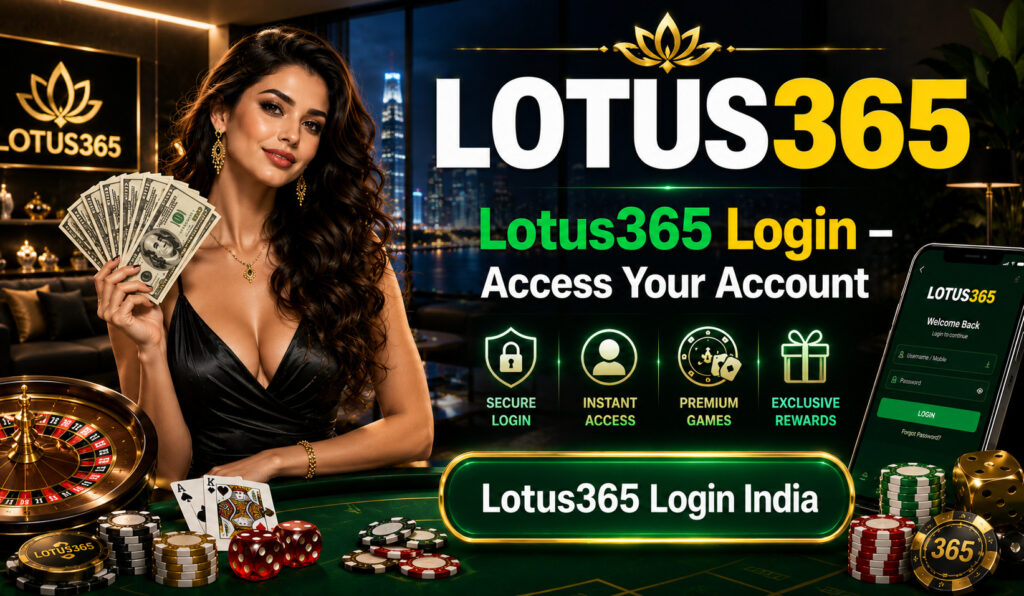 Lotus365 Login – Access Your Account