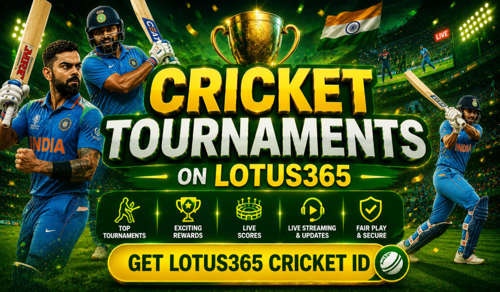 Cricket Tournaments on Lotus365