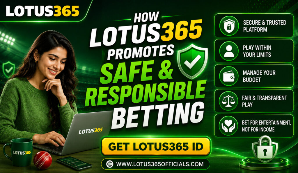 How Lotus365 Promotes Safe and Responsible Betting