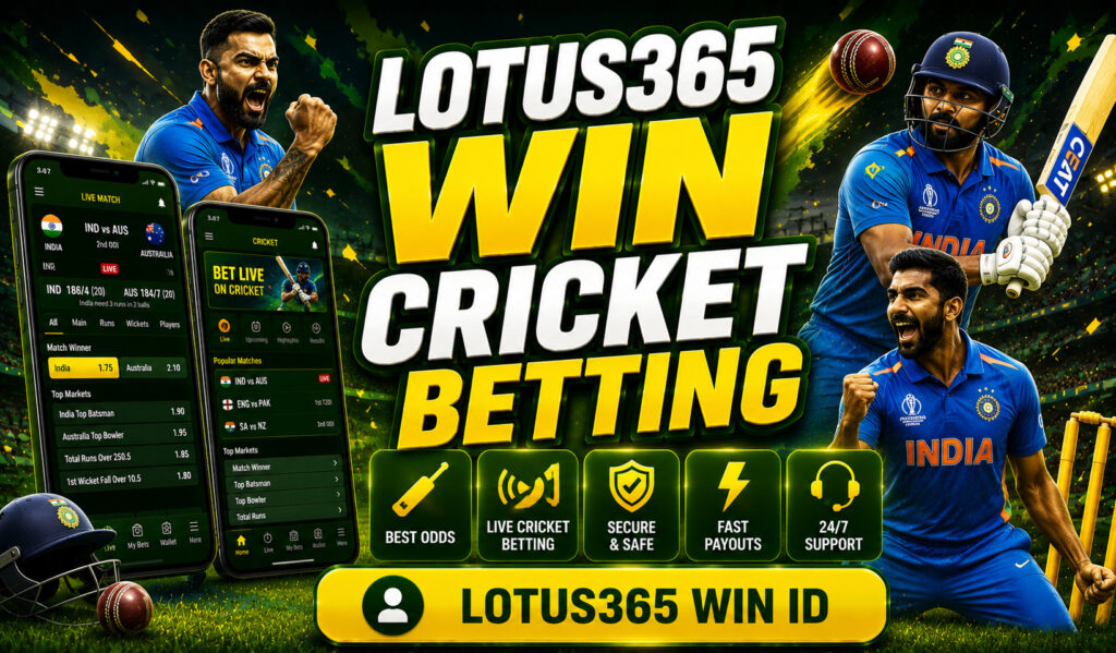 Lotus365 Win Cricket Betting