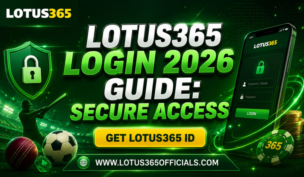 Lotus365 Login 2026 Guide Secure Access