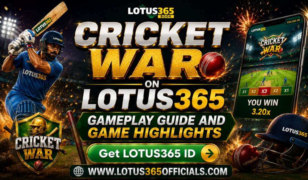 Cricket War Lotus365 Gameplay Guide and Game Highlights